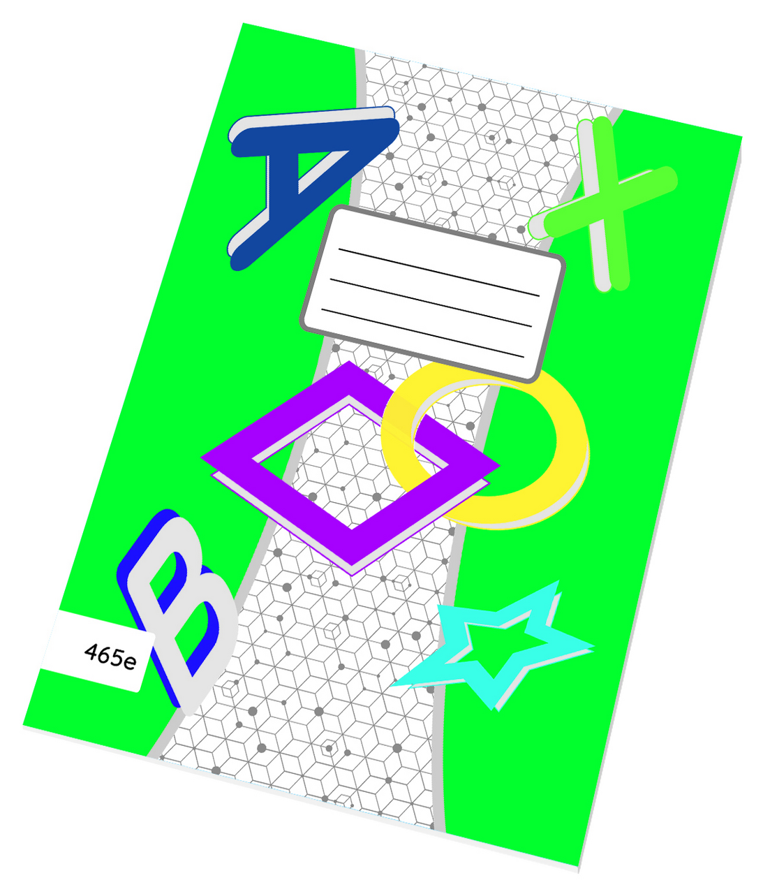 PAPÍRNY BRNO Sešit školní 465 čtverečkovaný A4 60listů 1 ks