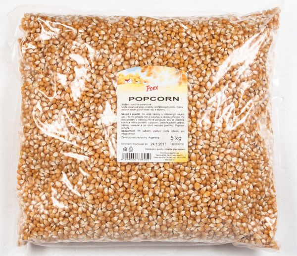 POEX Kukuřice na pražení US 5 kg pytel