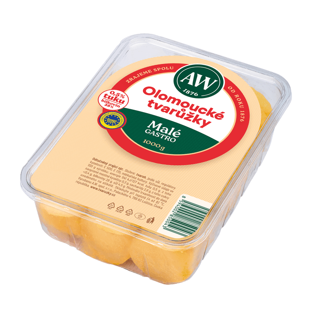 A.W. Olomoucké tvarůžky malé gastro chlaz. 1 kg