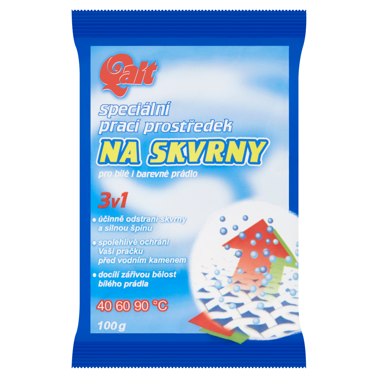 Qalt prací prostředek na skvrny 4 x 100 g