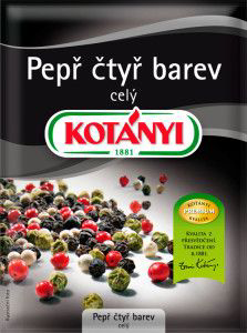 KOTÁNYI Pepř čtyřbarevný 5 x 16 g