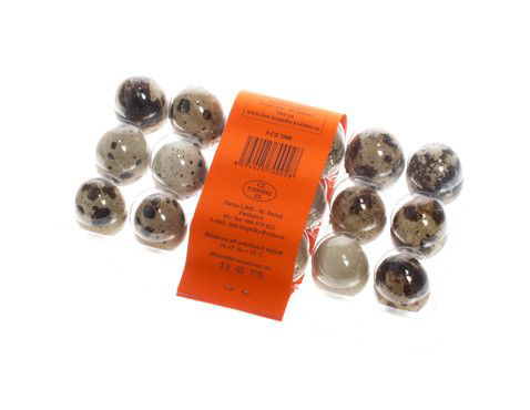 Vejce křepelčí chlaz. 18 ks