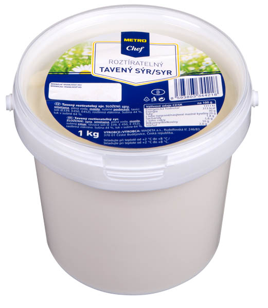 METRO Chef Sýr tavený 64% chlaz. 1 kg