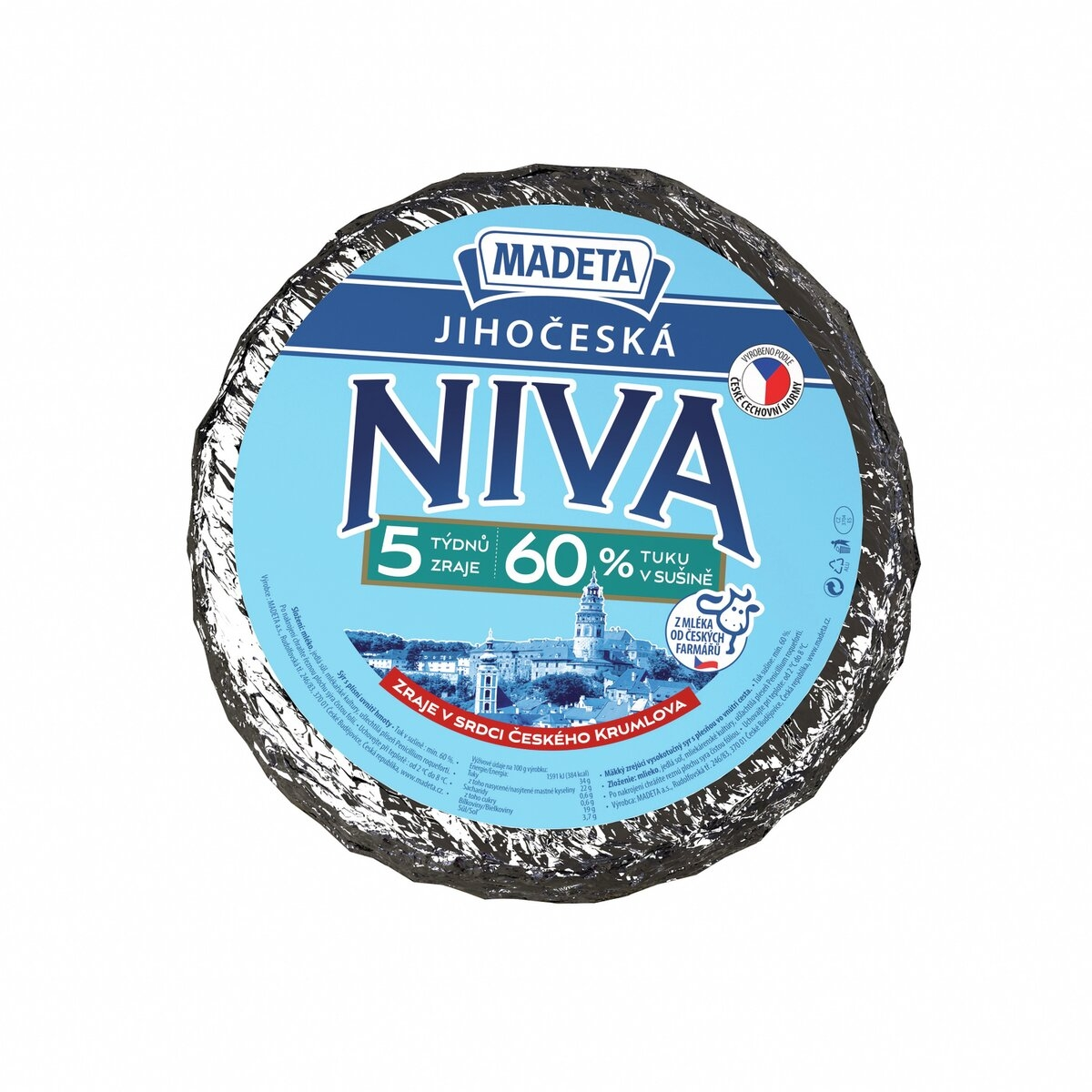 MADETA Jihočeská Niva 60 % chlaz. 2,5 kg