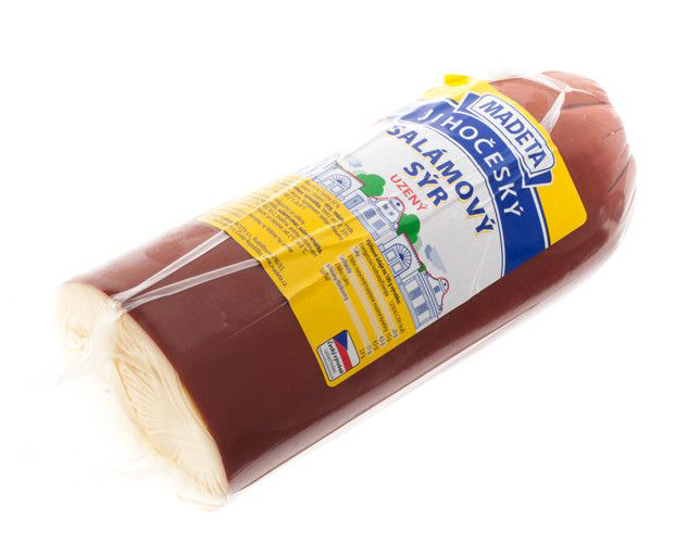 MADETA Jihočeský sýr uzený salámový chlaz. váž. cca 1,4 kg