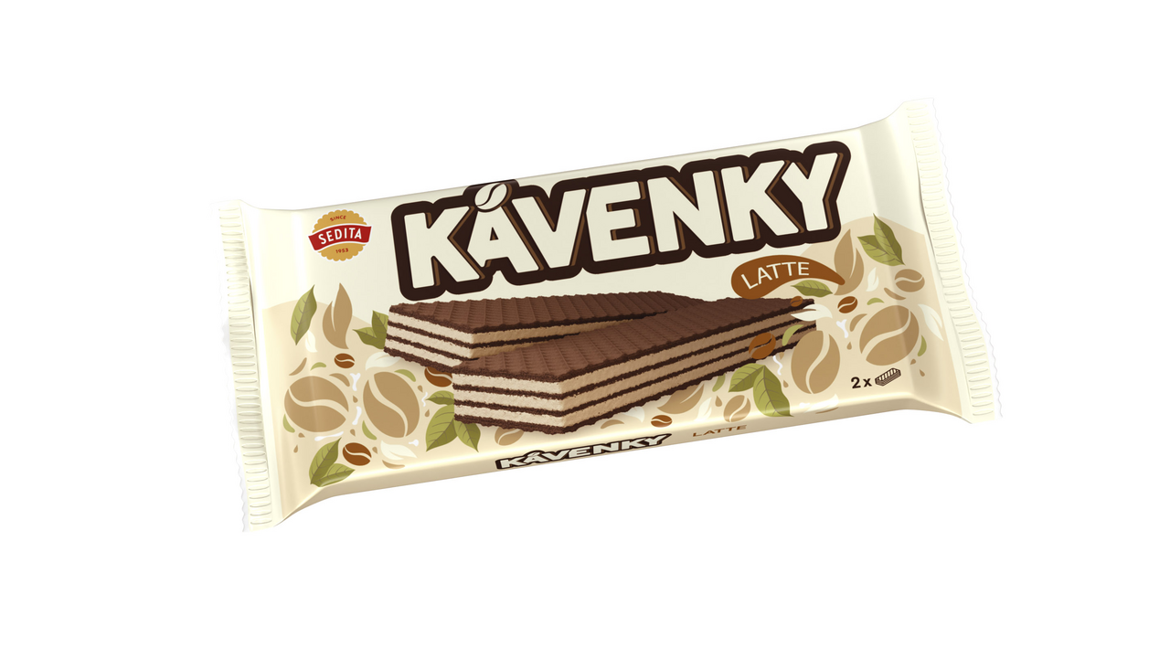 SEDITA Kávenky Latté oplatky 30 x 50 g