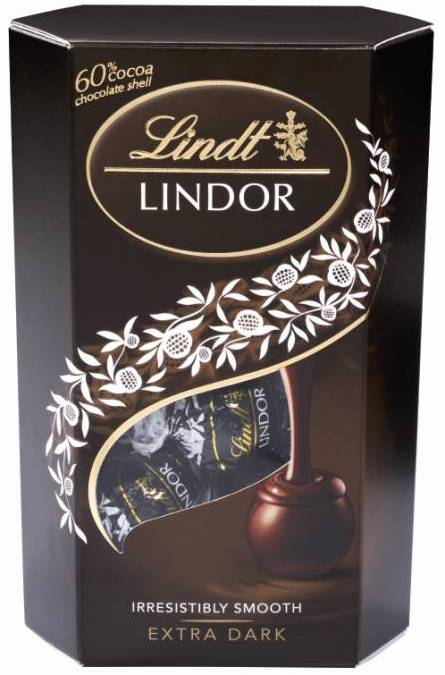 Lindt Lindor koule pralinky hořké 60% 200 g