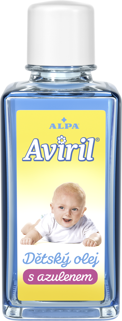 ALPA Aviril dětský olej s azulenem 3 x 50 ml