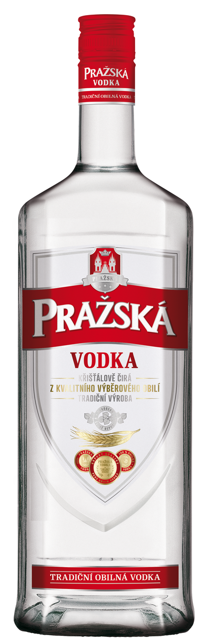 PRAŽSKÁ VODKA 37,5% 1 l