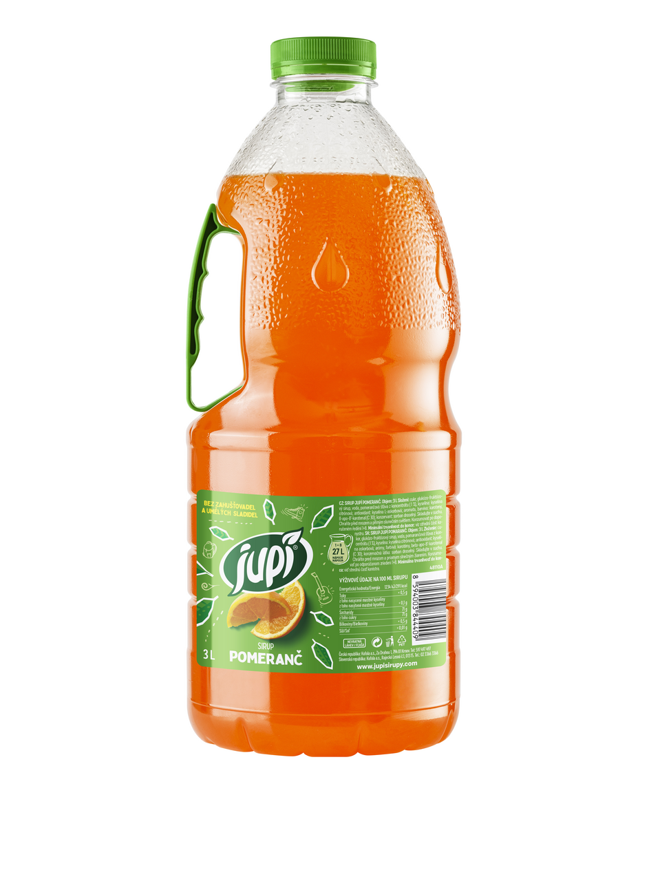 jupí Sirup pomeranč 3 l