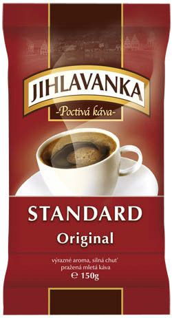 Jihlavanka Extra jemná mletá káva 10 x 150 g