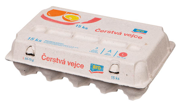 aro Vejce čerstvá vel. L (63 - 73 g) chlaz. 15 ks