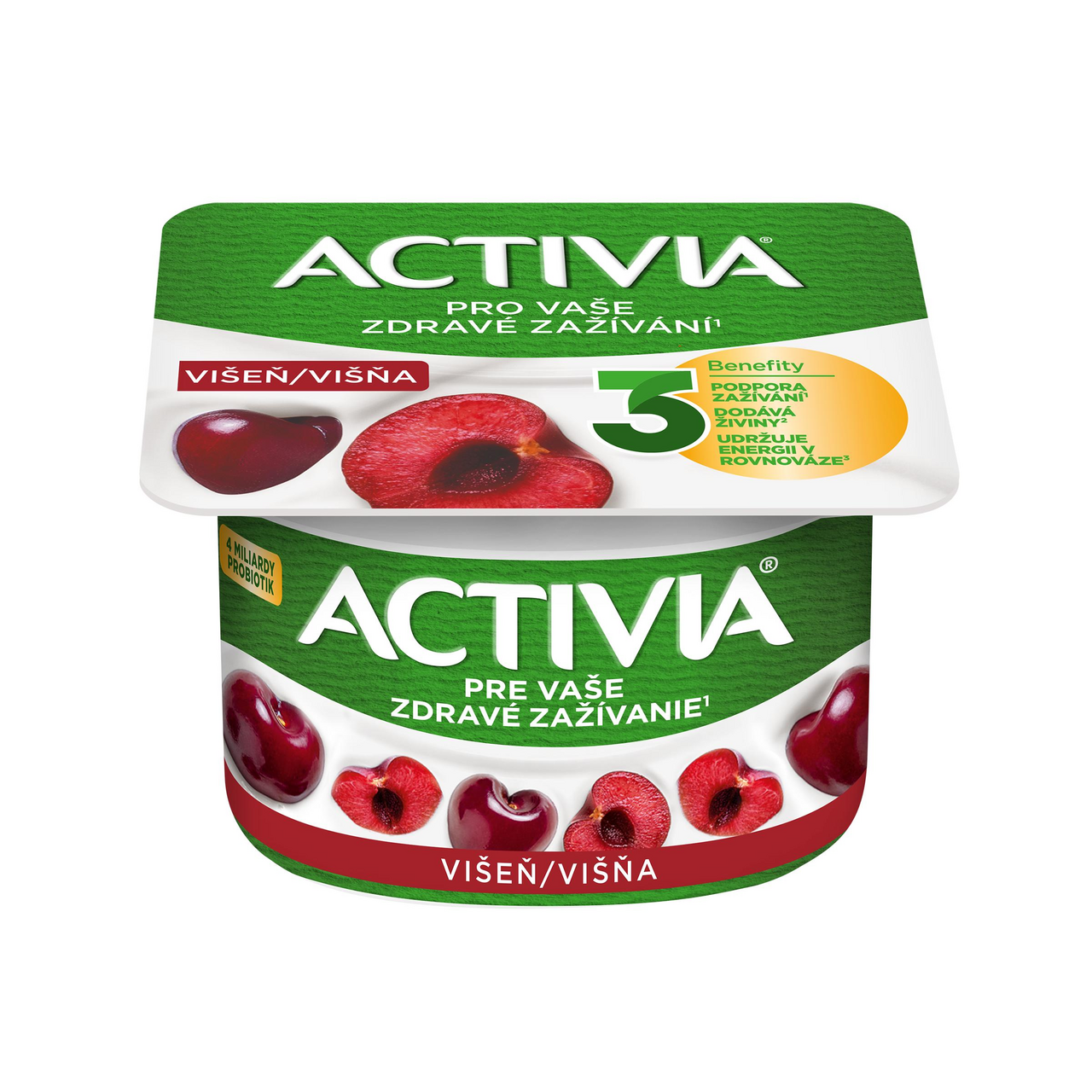 ACTIVIA JOGURT 120g VIŠEŇ 8x