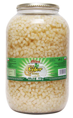 Alibona Celer kostky ve sladkokyselém nálevu 3,5 kg