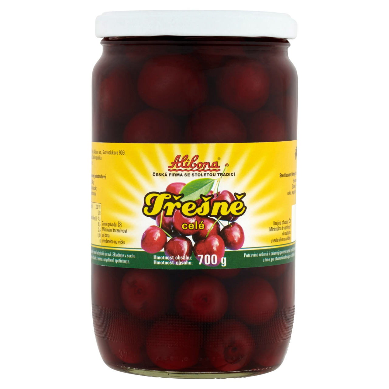 Alibona Třešně Celé 700 g 