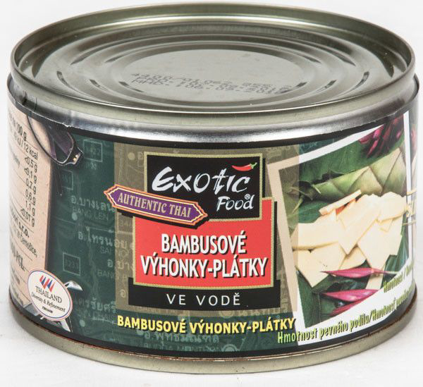 Exotic Food Výhonky bambusové plátky 227 g