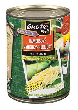 Exotic Food Bambusové výhonky nudličky 540 g