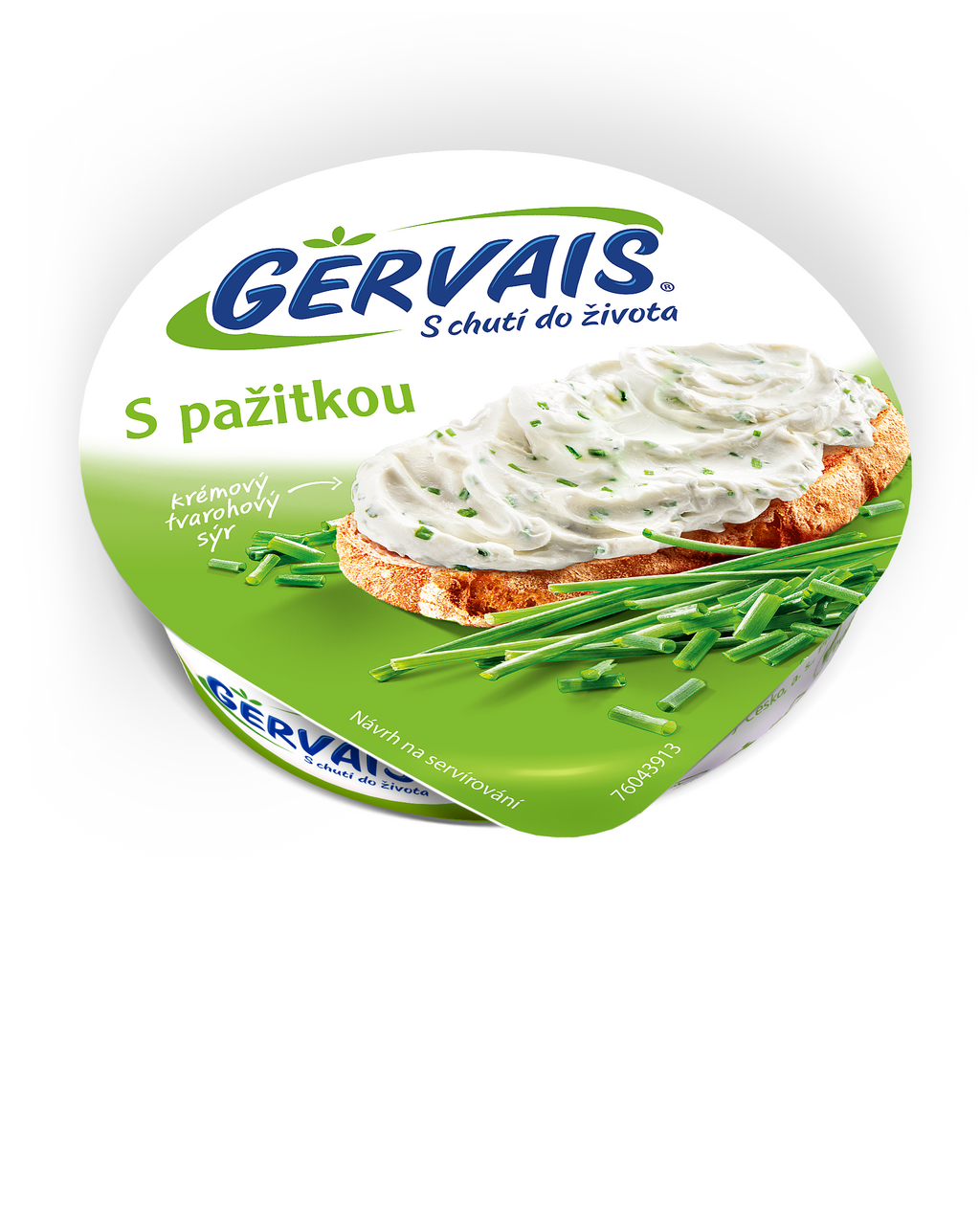 GERVAIS Original sýr s pažitkou chlaz. 6 x 80 g