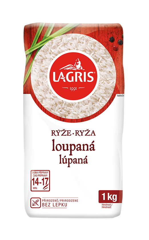 LAGRIS Rýže dlouhozrnná 6 x 1 kg