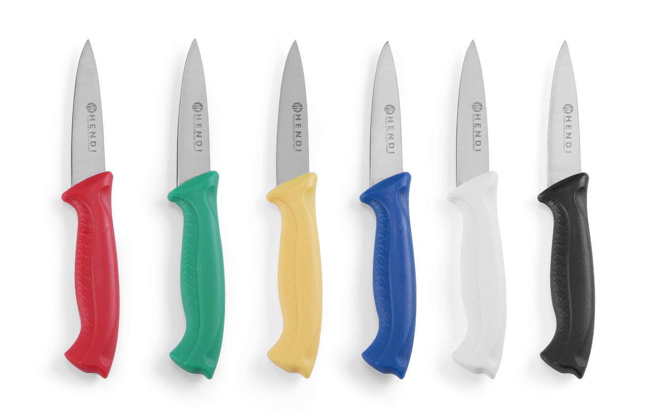 HENDI HACCP Nůž loupací 9 cm 6 ks