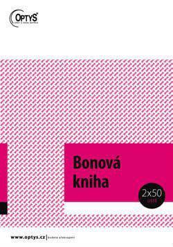 OPTYS Bonová kniha 3 ks