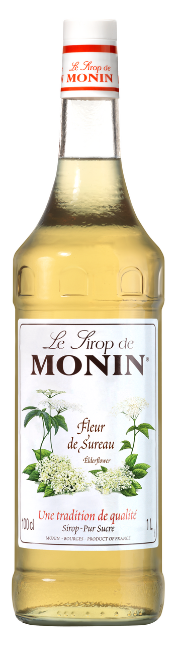 MONIN Sirup Elderflower / Bezová šťáva 1 l