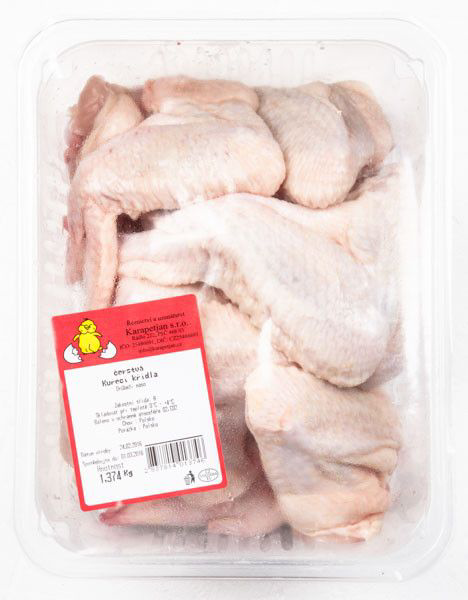 Kuřecí křídla inert chlaz. váž. cca 1,5 kg