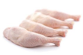 Kuřecí stehna ochranná atmos. chlaz. váž. cca 1,4 - 1,8 kg