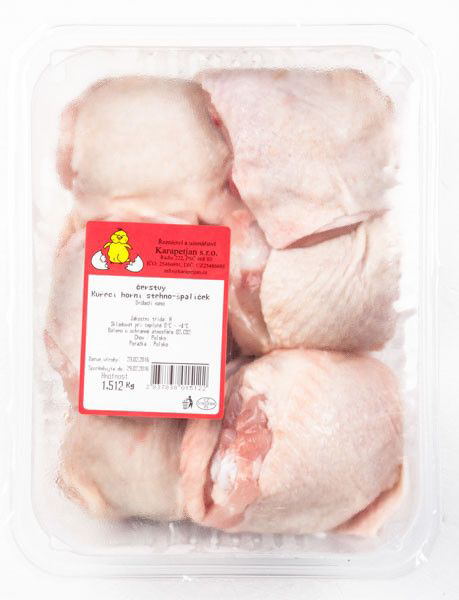 Špalíček kuřecí ochranná atmos. chlaz. váž. cca 1,5 kg