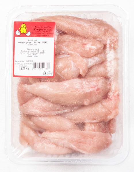 Kuřecí prsní filet ochranná atmos. chlaz. váž. cca 1,5 kg