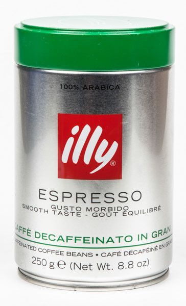 illy Espresso bez kofeinu káva zrno 250 g
