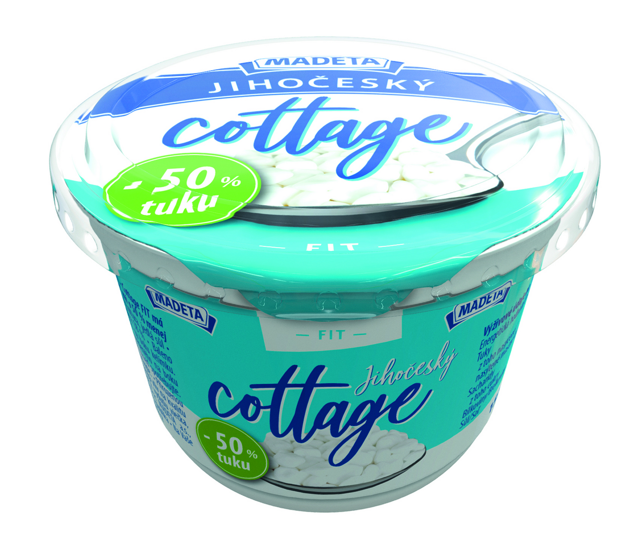 MADETA Jihočeský Cottage Fit sýr chlaz. 6 x 150 g