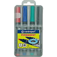 centropen Popisovač permanentní 8516 sada 4 ks
