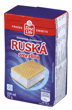 Fine Life Ruská zmrzlina mraž. 10 x 200 ml