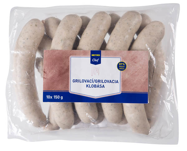 METRO Chef Klobása grilovací chlaz. 10 x 150 g