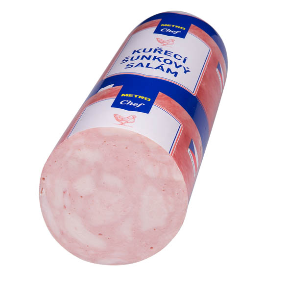 METRO Chef Salám kuřecí šunkový výběrový chlaz. váž. cca 2 kg