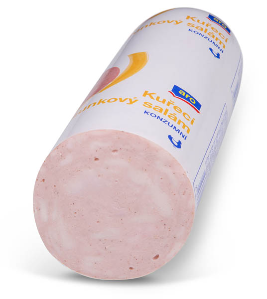 aro Šunkový salám kuřecí konzumní chlaz. váž. cca 2 kg