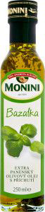 MONINI Olej olivový s bazalkou Extra Virgin 250 ml