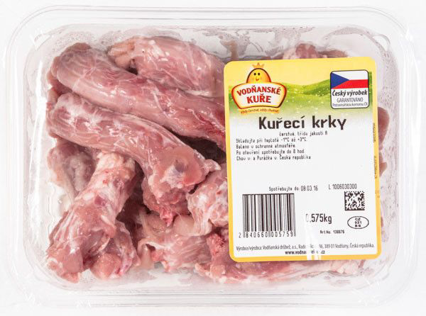 Kuřecí krky chlaz. váž. cca 600 g
