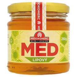 MEDOKOMERC Med lipový 10 x 250 g