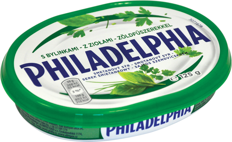 PHILADELPHIA sýr s pažitkou chlaz. 125 g