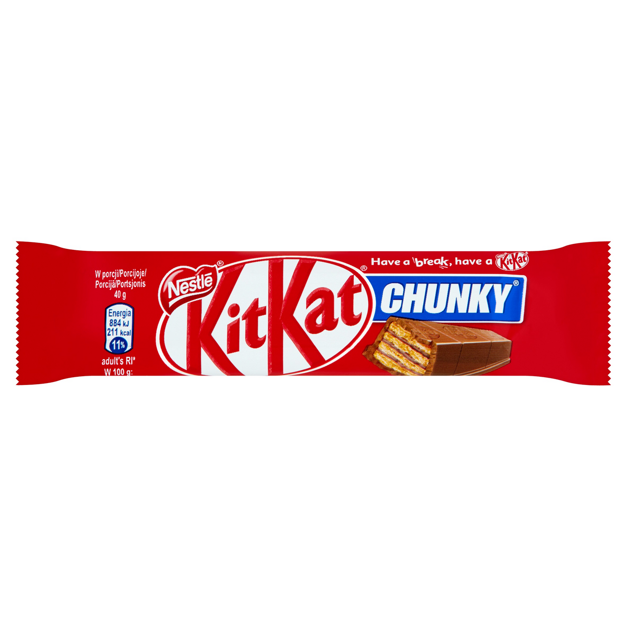 KitKat Chunky tyčinka čokoládová 24 x 40 g