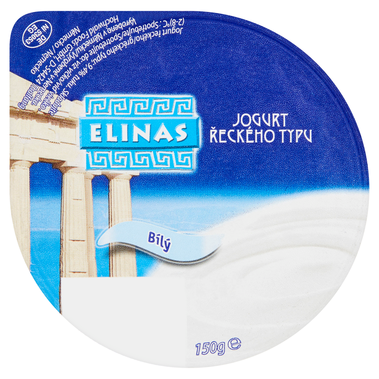 ELINAS Jogurt řecký bílý chlaz. 4 x 150 g