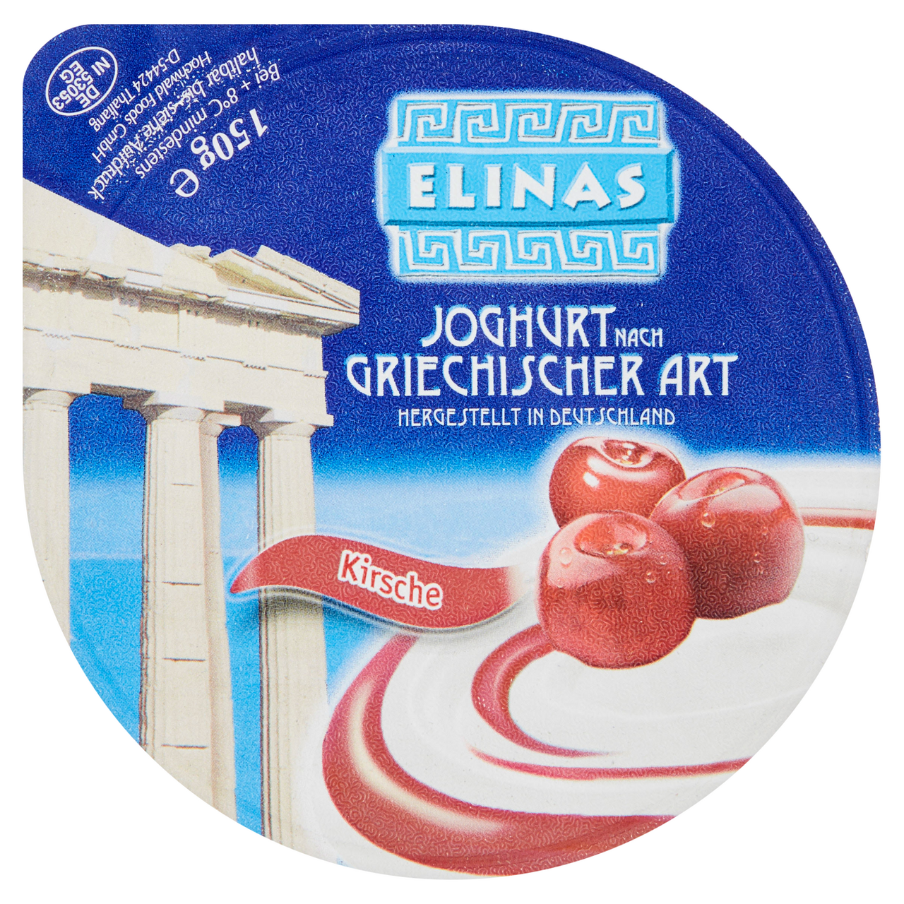 ELINAS Jogurt řecký třešeň chlaz. 4 x 150 g
