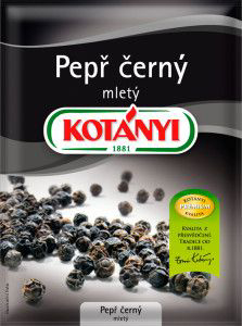 KOTÁNYI Pepř černý mletý 5 x 20 g