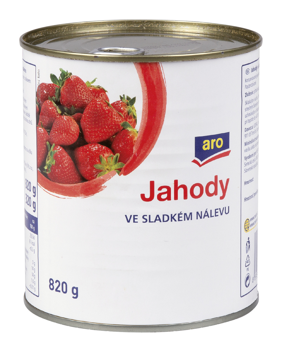 aro Jahody kompot 6 x 850 ml