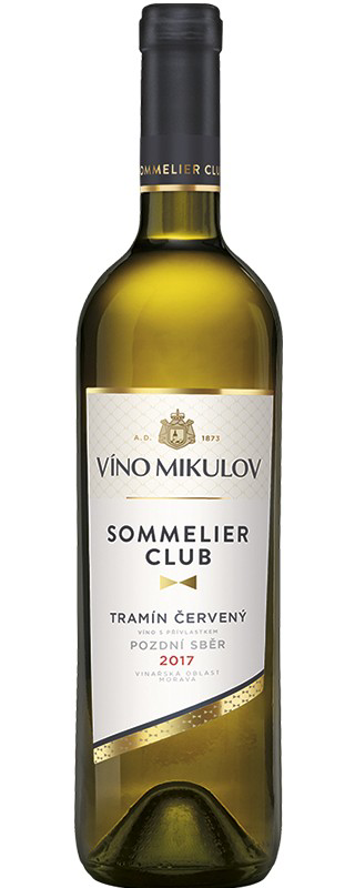 VÍNO MIKULOV Sommelier club Tramín červený pozdní sběr 6 x 750 ml