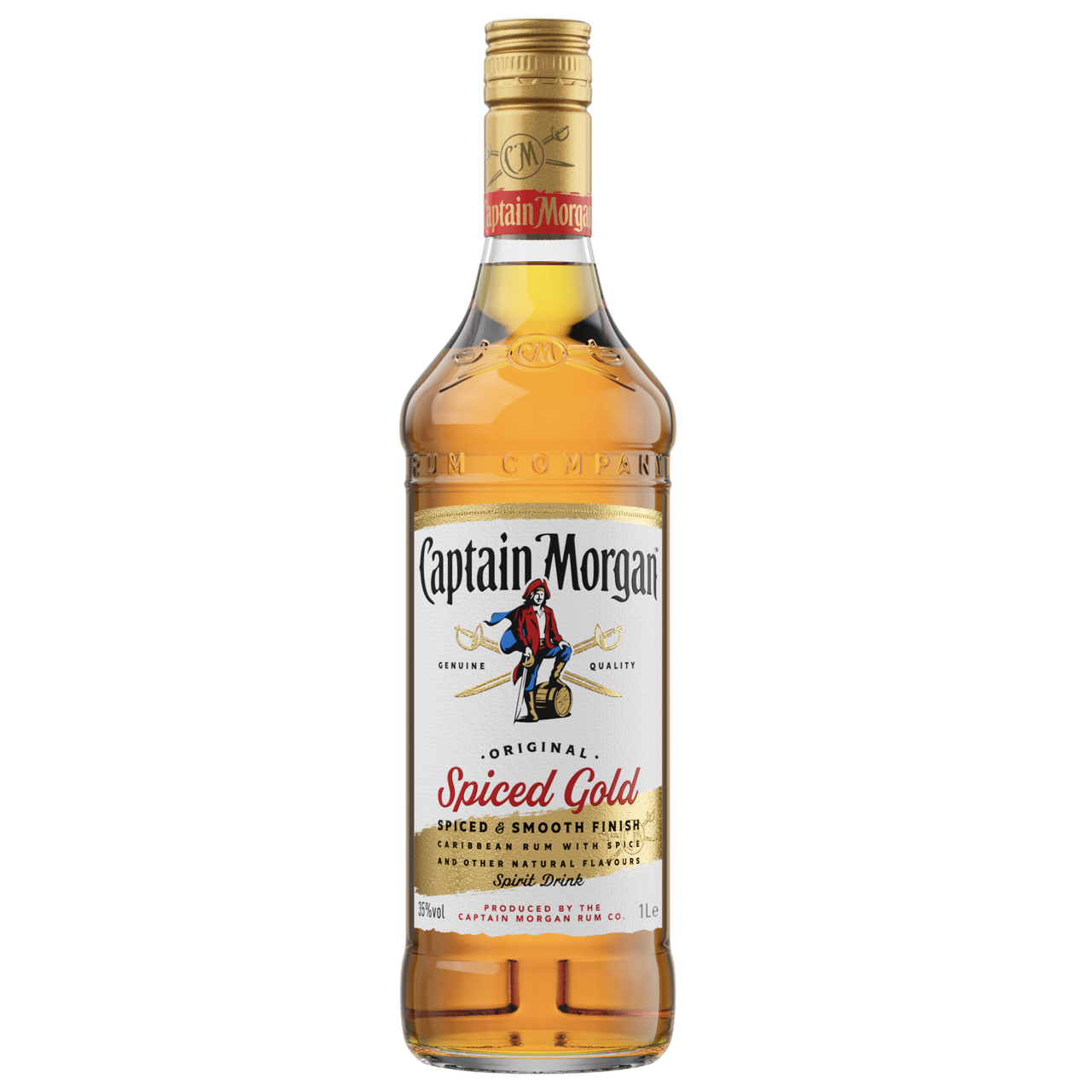 Captain Morgan Spiced 35 % 1 l