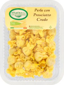 CASCINA VERDESOLE Perle Prosciutto Crudo těstoviny plněné chlaz. 250 g