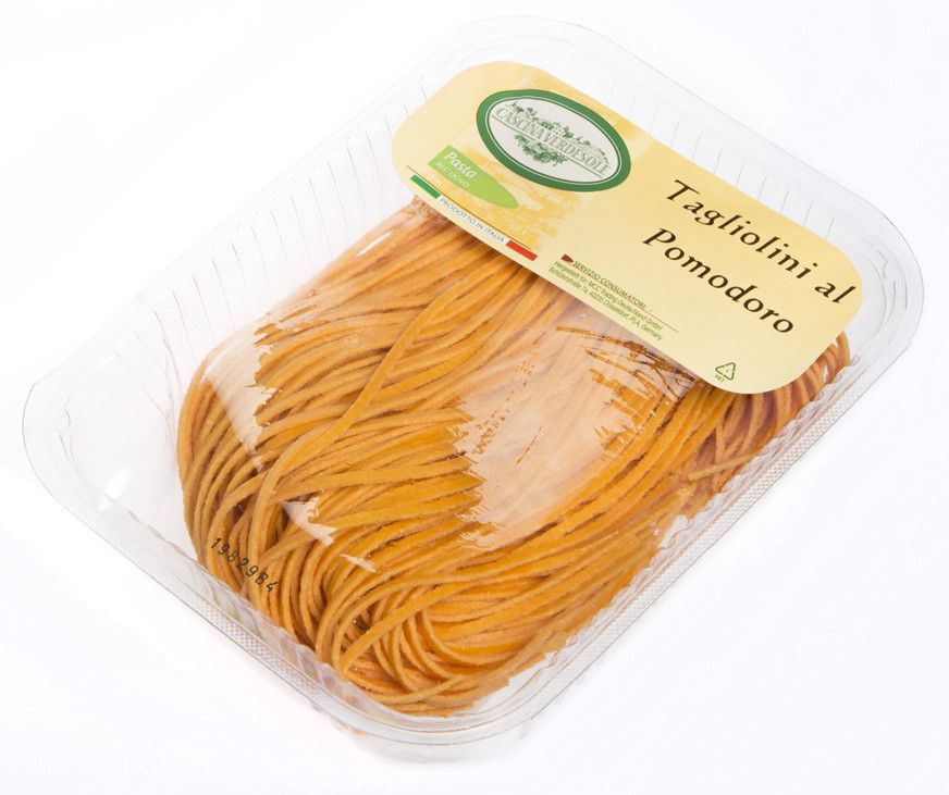 CASCINA VERDESOLE Pasta Tagliolini pomodoro chlaz. 250 g